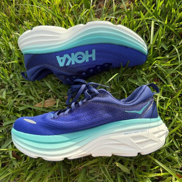 Hoka One One Shoes - Hoka Bondi 8 Running Sneakers Women's Size 8